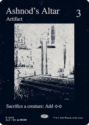 Ashnod's Altar (0216) (SLZ-216) - Secret Lair x MSCHF: The Zeta Set-1
