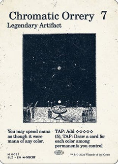 Chromatic Orrery (0097) (SLZ-097) - Secret Lair x MSCHF: The Zeta Set-1