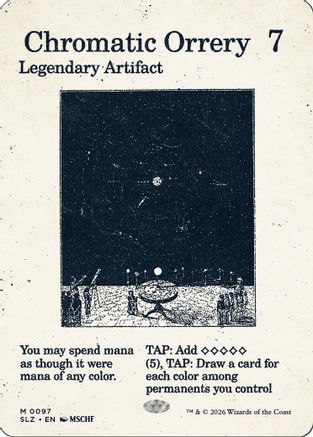 Chromatic Orrery (0097) (SLZ-097) - Secret Lair x MSCHF: The Zeta Set-1