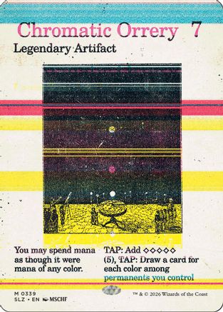 Chromatic Orrery (0339) (SLZ-339) - Secret Lair x MSCHF: The Zeta Set-1