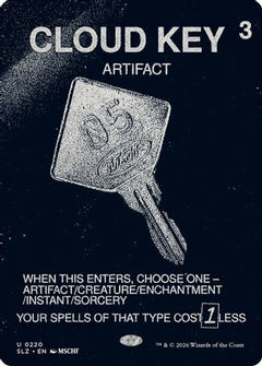 Cloud Key (0220) (SLZ-220) - Secret Lair x MSCHF: The Zeta Set-1