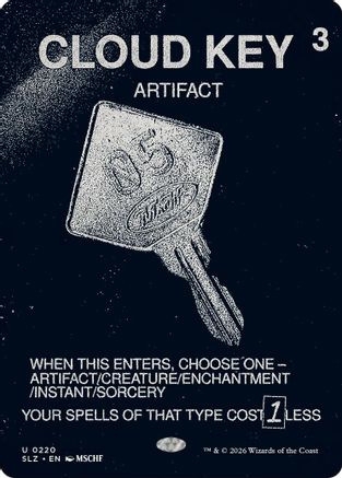 Cloud Key (0220) (SLZ-220) - Secret Lair x MSCHF: The Zeta Set-1