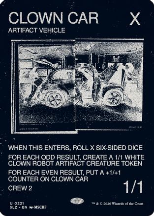 Clown Car (0221) (SLZ-221) - Secret Lair x MSCHF: The Zeta Set-1