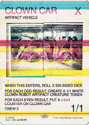 Clown Car (0342) (SLZ-342) - Secret Lair x MSCHF: The Zeta Set-1