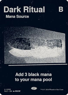 Dark Ritual (0159) (SLZ-159) - Secret Lair x MSCHF: The Zeta Set-1