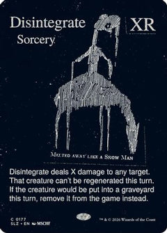 Disintegrate (0177) (SLZ-177) - Secret Lair x MSCHF: The Zeta Set-1