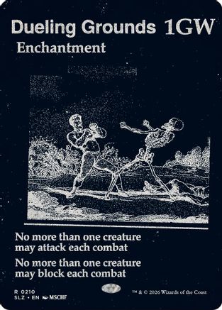 Dueling Grounds (0210) (SLZ-210) - Secret Lair x MSCHF: The Zeta Set-1