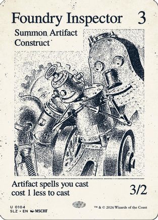 Foundry Inspector (0104) (SLZ-104) - Secret Lair x MSCHF: The Zeta Set-1