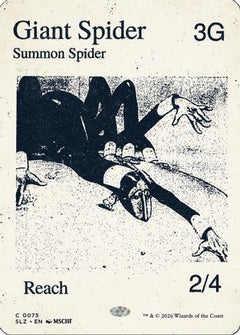 Giant Spider (0075) (SLZ-075) - Secret Lair x MSCHF: The Zeta Set-1