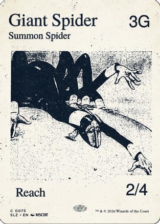 Giant Spider (0075) (SLZ-075) - Secret Lair x MSCHF: The Zeta Set-1