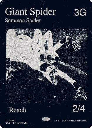Giant Spider (0196) (SLZ-196) - Secret Lair x MSCHF: The Zeta Set-1
