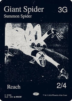 Giant Spider (0196) (SLZ-196) - Secret Lair x MSCHF: The Zeta Set-1