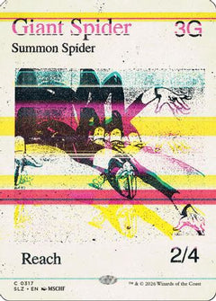 Giant Spider (0317) (SLZ-196) - Secret Lair x MSCHF: The Zeta Set-1