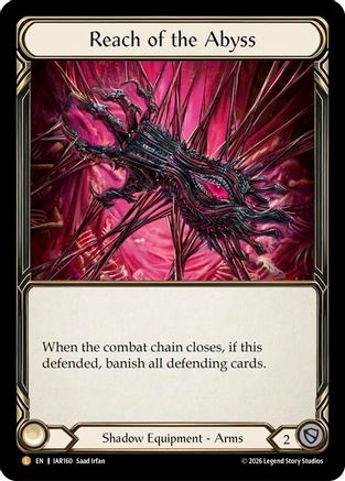 Reach of the Abyss (IAR160) - Usurp the Shadow Throne Cold Foil-1