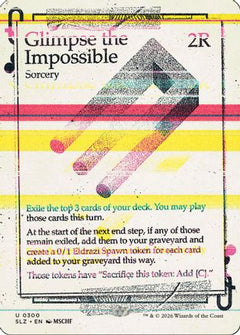 Glimpse the Impossible (0300) (SLZ-179) - Secret Lair x MSCHF: The Zeta Set-1