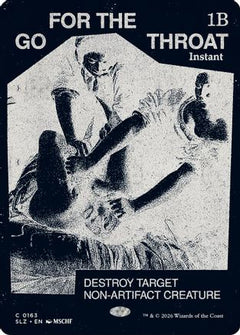 Go for the Throat (0163) (SLZ-163) - Secret Lair x MSCHF: The Zeta Set-1