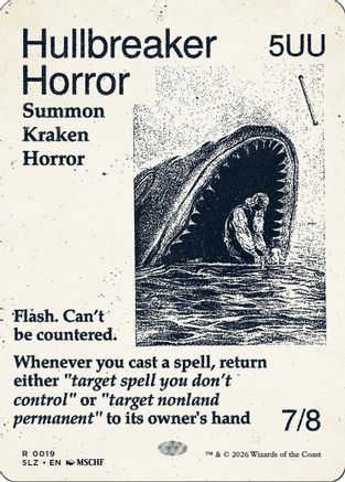 Hullbreaker Horror (0019) (SLZ-019) - Secret Lair x MSCHF: The Zeta Set-1