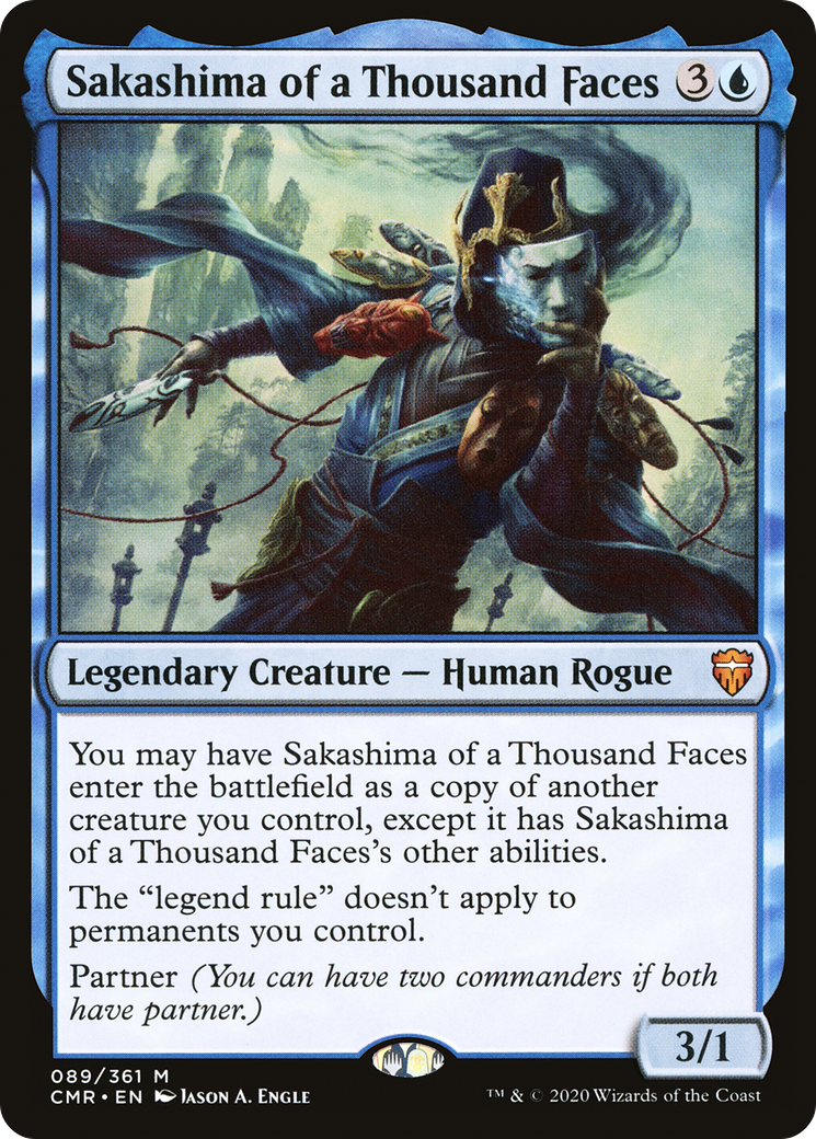 Sakashima of a Thousand Faces [Commander Legends]-1