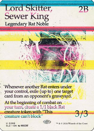 Lord Skitter, Sewer King (0288) (SLZ-288) - Secret Lair x MSCHF: The Zeta Set-1