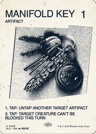 Manifold Key (0106) (SLZ-106) - Secret Lair x MSCHF: The Zeta Set-1