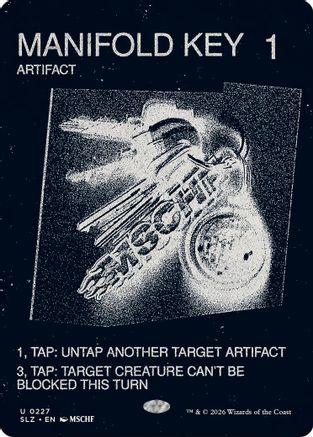 Manifold Key (0227) (SLZ-227) - Secret Lair x MSCHF: The Zeta Set-1