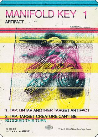 Manifold Key (0348) (SLZ-348) - Secret Lair x MSCHF: The Zeta Set-1