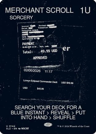 Merchant Scroll (0144) (SLZ-144) - Secret Lair x MSCHF: The Zeta Set-1