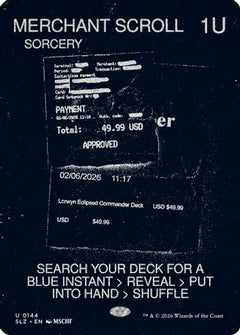 Merchant Scroll (0144) (SLZ-144) - Secret Lair x MSCHF: The Zeta Set-1