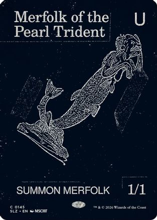 Merfolk of the Pearl Trident (0145) (SLZ-145) - Secret Lair x MSCHF: The Zeta Set-1