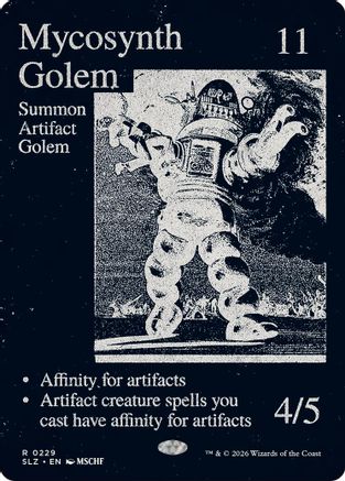 Mycosynth Golem (0229) (SLZ-229) - Secret Lair x MSCHF: The Zeta Set-1
