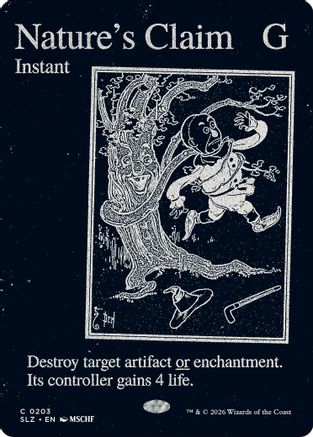 Nature's Claim (0203) (SLZ-203) - Secret Lair x MSCHF: The Zeta Set-1