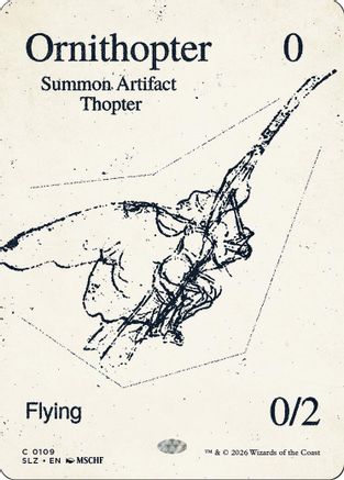 Ornithopter (0109) (SLZ-109) - Secret Lair x MSCHF: The Zeta Set-1