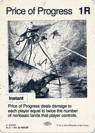 Price of Progress (0065) (SLZ-065) - Secret Lair x MSCHF: The Zeta Set-1