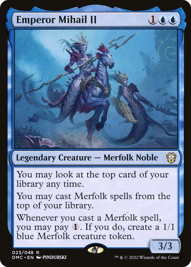 Emperor Mihail II [Dominaria United Commander]-1