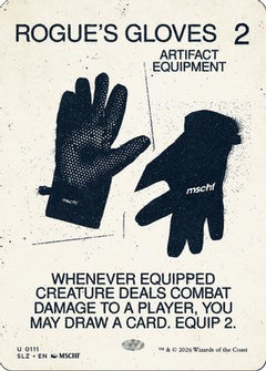 Rogue's Gloves (0111) (SLZ-111) - Secret Lair x MSCHF: The Zeta Set-1