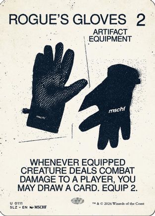 Rogue's Gloves (0111) (SLZ-111) - Secret Lair x MSCHF: The Zeta Set-1