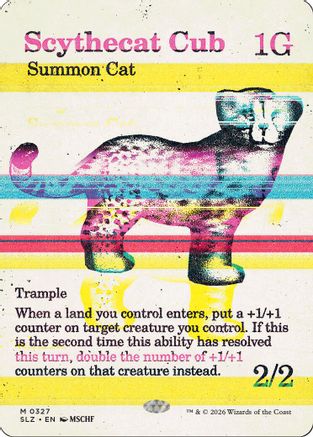 Scythecat Cub (0327) (SLZ-327) - Secret Lair x MSCHF: The Zeta Set-1