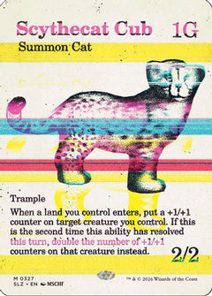 Scythecat Cub (0327) (SLZ-327) - Secret Lair x MSCHF: The Zeta Set-1