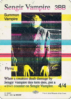 Sengir Vampire (0291) (SLZ-291) - Secret Lair x MSCHF: The Zeta Set-1