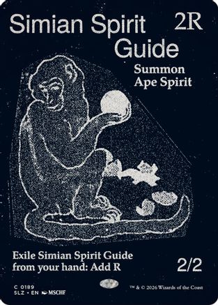 Simian Spirit Guide (0189) (SLZ-189) - Secret Lair x MSCHF: The Zeta Set-1