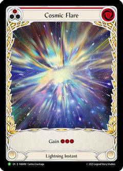 Cosmic Flare - FAB490 (FAB490) - Flesh and Blood: Promo Cards Rainbow Foil-1