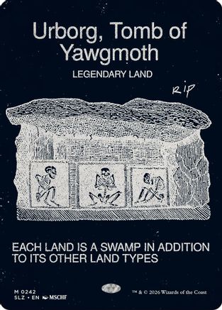 Urborg, Tomb of Yawgmoth (0242) (SLZ-242) - Secret Lair x MSCHF: The Zeta Set-1