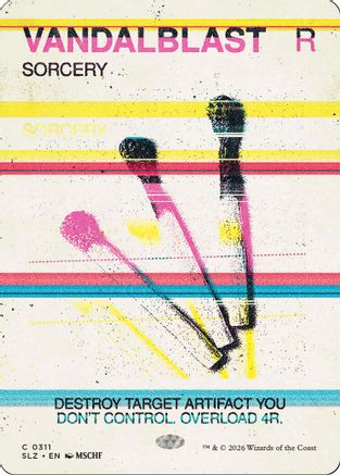 Vandalblast (0311) (SLZ-311) - Secret Lair x MSCHF: The Zeta Set-1
