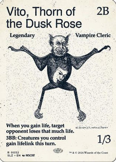 Vito, Thorn of the Dusk Rose (0052) (SLZ-052) - Secret Lair x MSCHF: The Zeta Set-1
