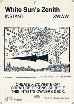White Sun's Zenith (0012) (SLZ-012) - Secret Lair x MSCHF: The Zeta Set-1