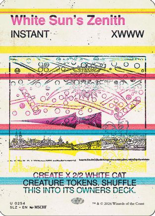 White Sun's Zenith (0254) (SLZ-254) - Secret Lair x MSCHF: The Zeta Set-1