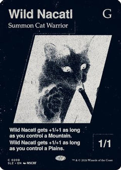 Wild Nacatl (0208) (SLZ-208) - Secret Lair x MSCHF: The Zeta Set-1