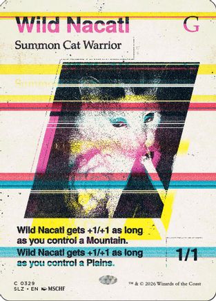 Wild Nacatl (0329) (SLZ-329) - Secret Lair x MSCHF: The Zeta Set-1