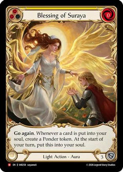 Blessing of Suraya (Extended Art) (IAR258) - Usurp the Shadow Throne Cold Foil-1