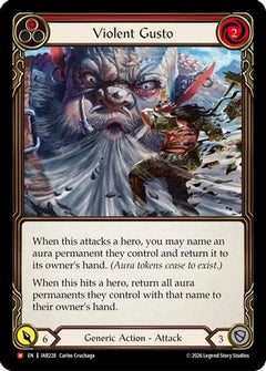 Violent Gusto (IAR228) - Usurp the Shadow Throne Rainbow Foil-1